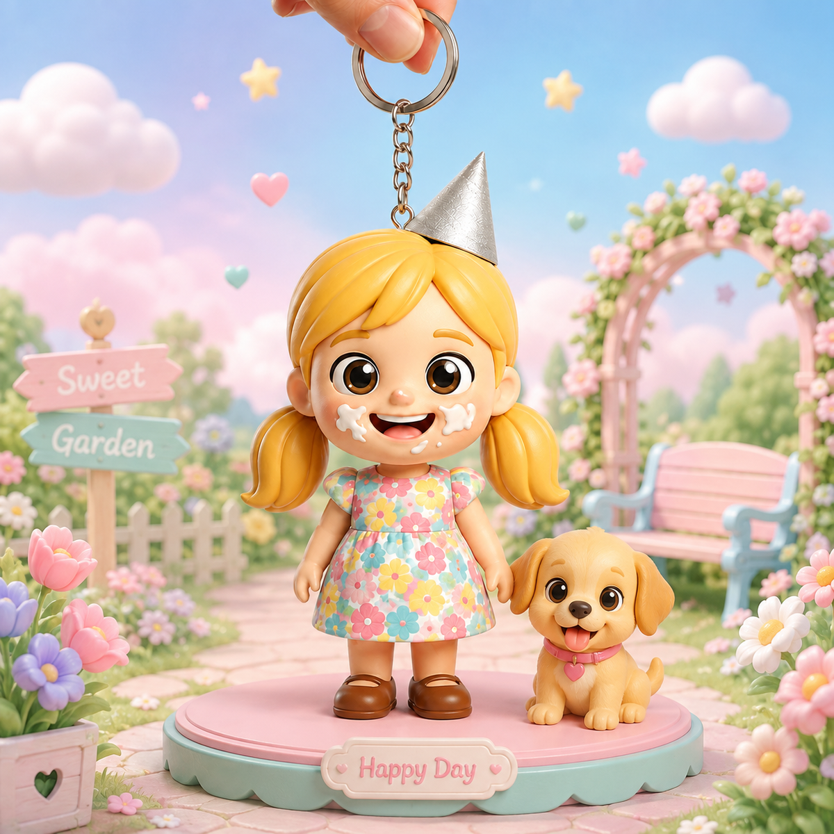 Personalized Figure Keychains
