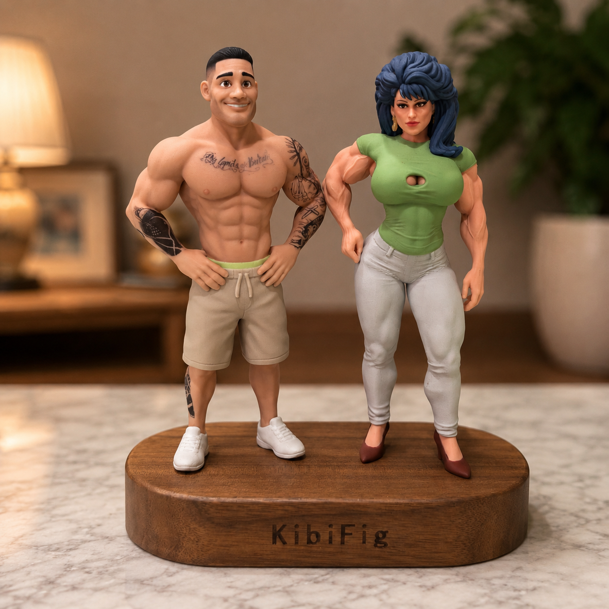 Custom Single Separate Chibi Style 3D Figurine – Professional Edition | Chronofig