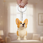 Custom Made 3D Mini Keychain Figure with Your Face Perfect for Gifting | Chronofig