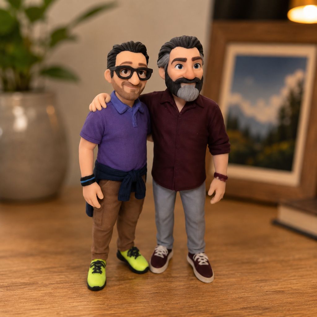 Custom Single Separate Chibi Style 3D Figurine – Professional Edition | Chronofig