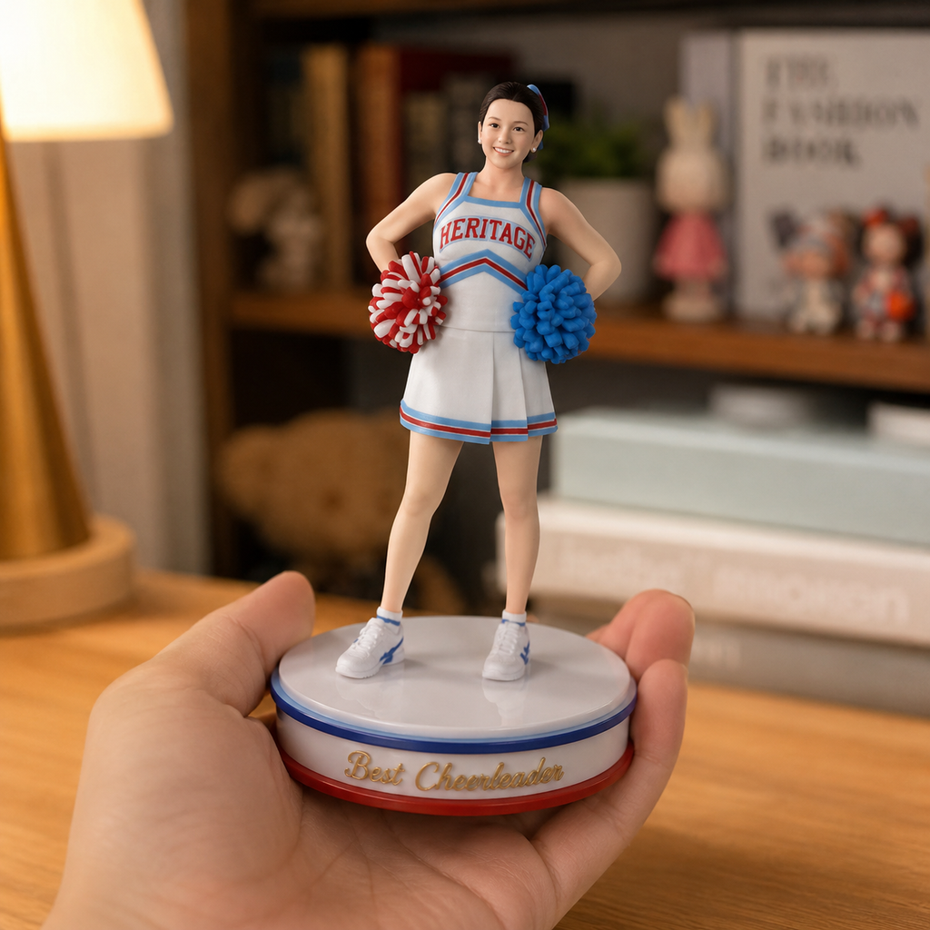 Custom Single Separate Chibi Style 3D Figurine – Professional Edition | Chronofig