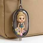Mini 3D Keychain Pouch - A mini charm that can hold your figurines | Chronofig