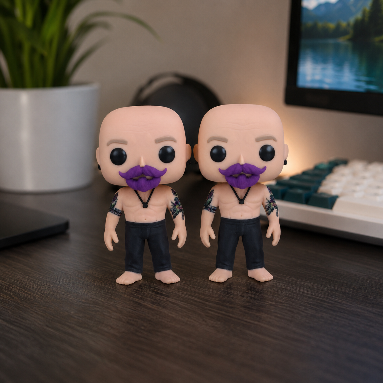 Custom Single Separate Chibi Style 3D Figurine – Professional Edition | Chronofig