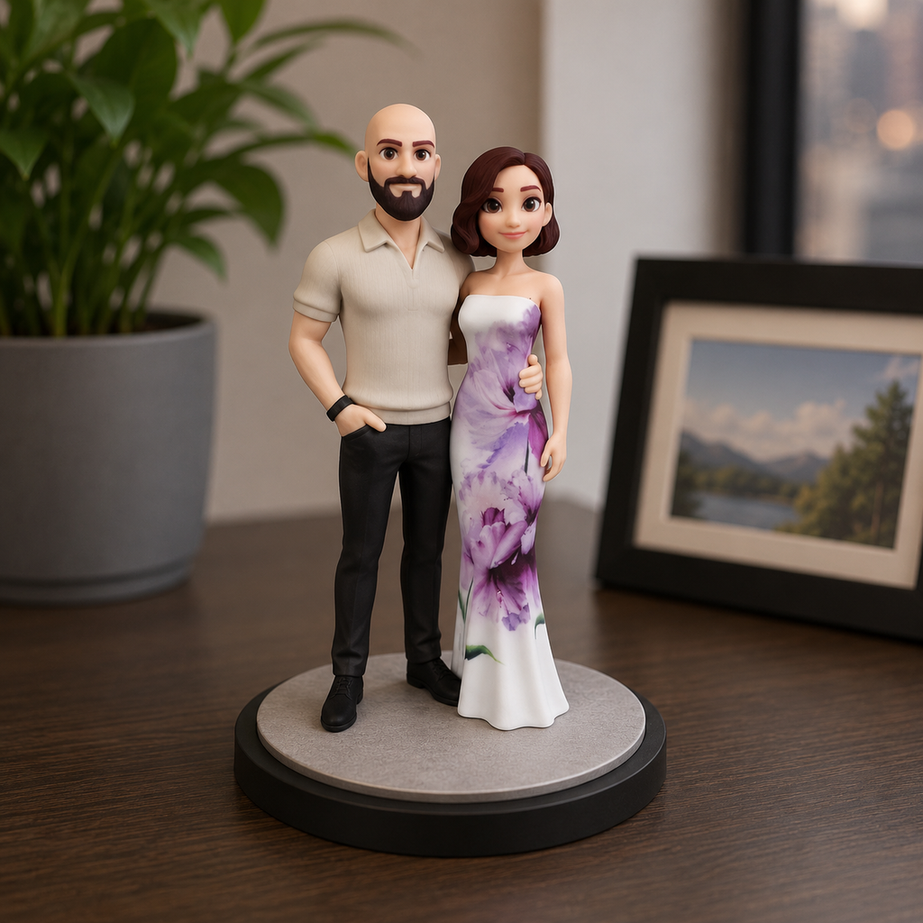 Custom Single Separate Chibi Style 3D Figurine – Professional Edition | Chronofig