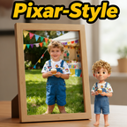 Custom Keychain Edition: Chibi Style 3D Figurine From Your Photo