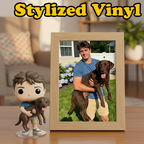 Custom Made 3D Mini Keychain Figure with Your Face Perfect for Gifting | Chronofig