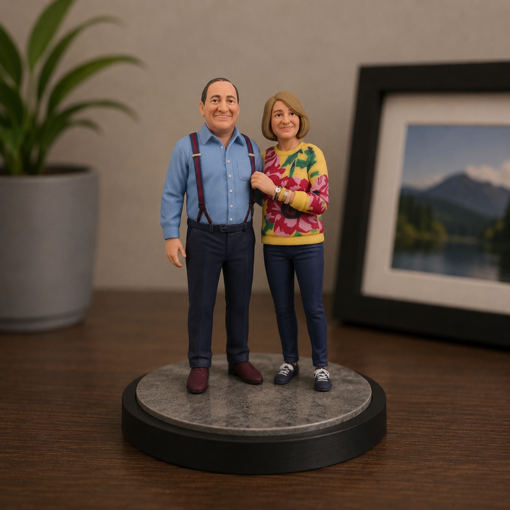 Custom Single Separate Chibi Style 3D Figurine – Professional Edition