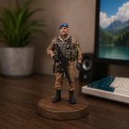 Custom Single Separate Chibi Style 3D Figurine – Professional Edition