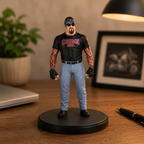 Custom Single Separate Chibi Style 3D Figurine – Professional Edition