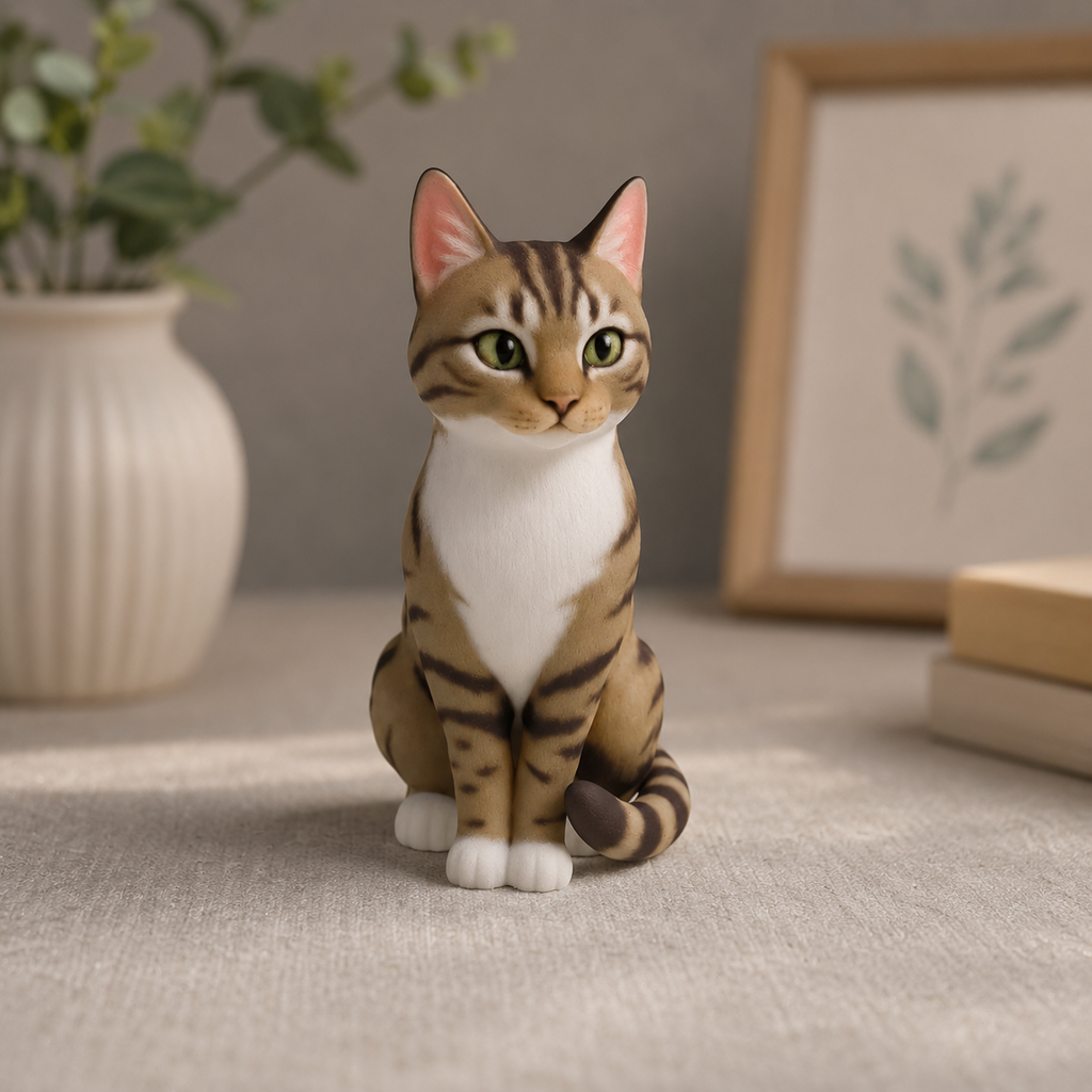Custom Single Separate Chibi Style 3D Figurine – Professional Edition | Chronofig
