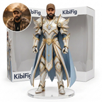 Custom 3D Figurine – Knight Character | Chronofig