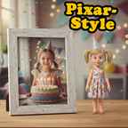 Custom Keychain Edition: Chibi Style 3D Figurine From Your Photo
