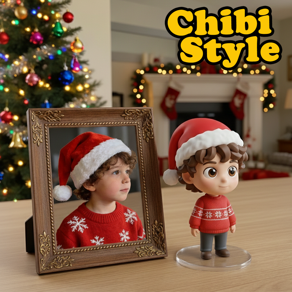 Custom Made 3D Mini Keychain Figure with Your Face Perfect for Gifting | Chronofig