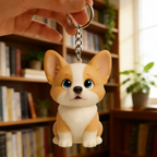 Custom Made 3D Mini Keychain Figure with Your Face Perfect for Gifting | Chronofig