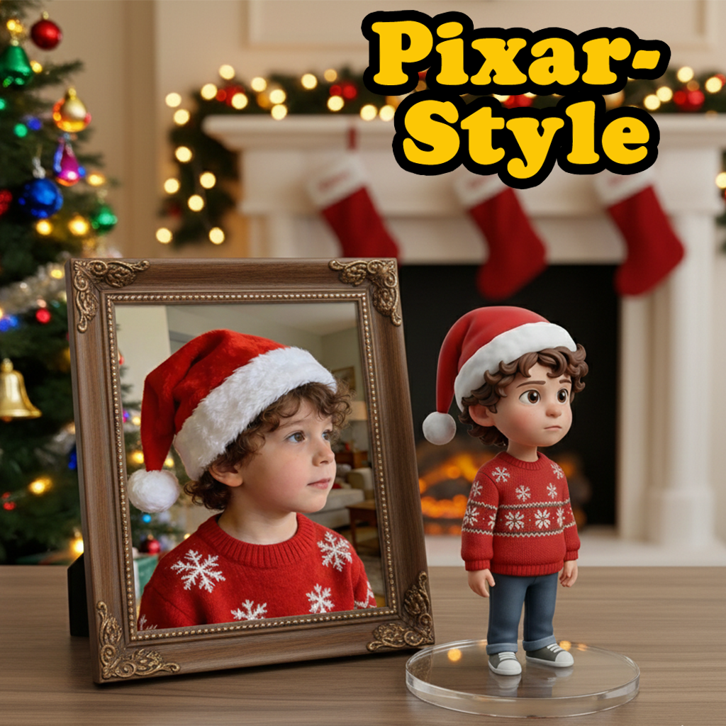 Custom Made 3D Mini Keychain Figure with Your Face Perfect for Gifting