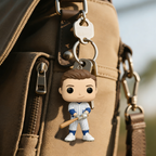 Custom Made 3D Mini Keychain Figure with Your Face Perfect for Gifting | Chronofig