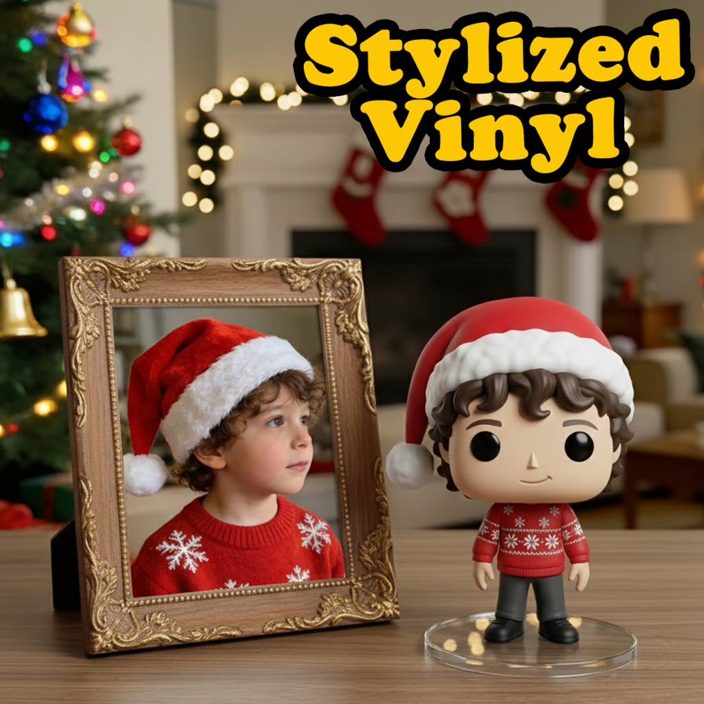Custom Made 3D Mini Keychain Figure with Your Face Perfect for Gifting | Chronofig