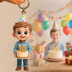 Custom Keychain Edition: Chibi Style 3D Figurine From Your Photo