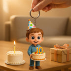 Custom Keychain Edition: Chibi Style 3D Figurine From Your Photo