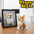Custom Keychain Edition: Chibi Style 3D Figurine From Your Photo