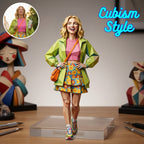 Chronofig Custom Cubism Style 3D Character - Pro Version | Chronofig