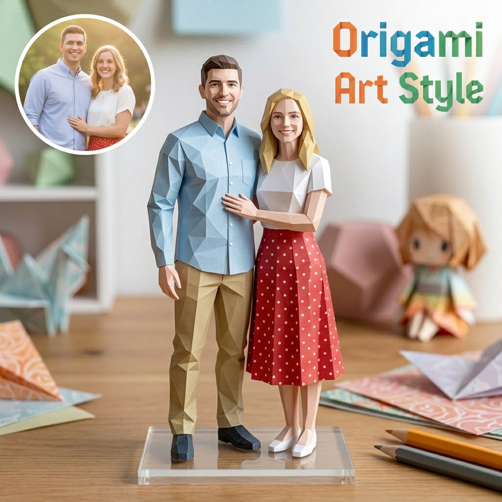 Chronofig Custom Origami Art Style 3D Character - Pro Version |Chronofig