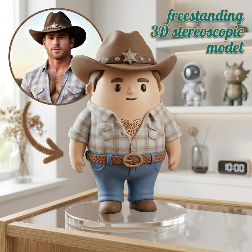 Custom-designed freestanding 3D stereoscopic model – Professional version