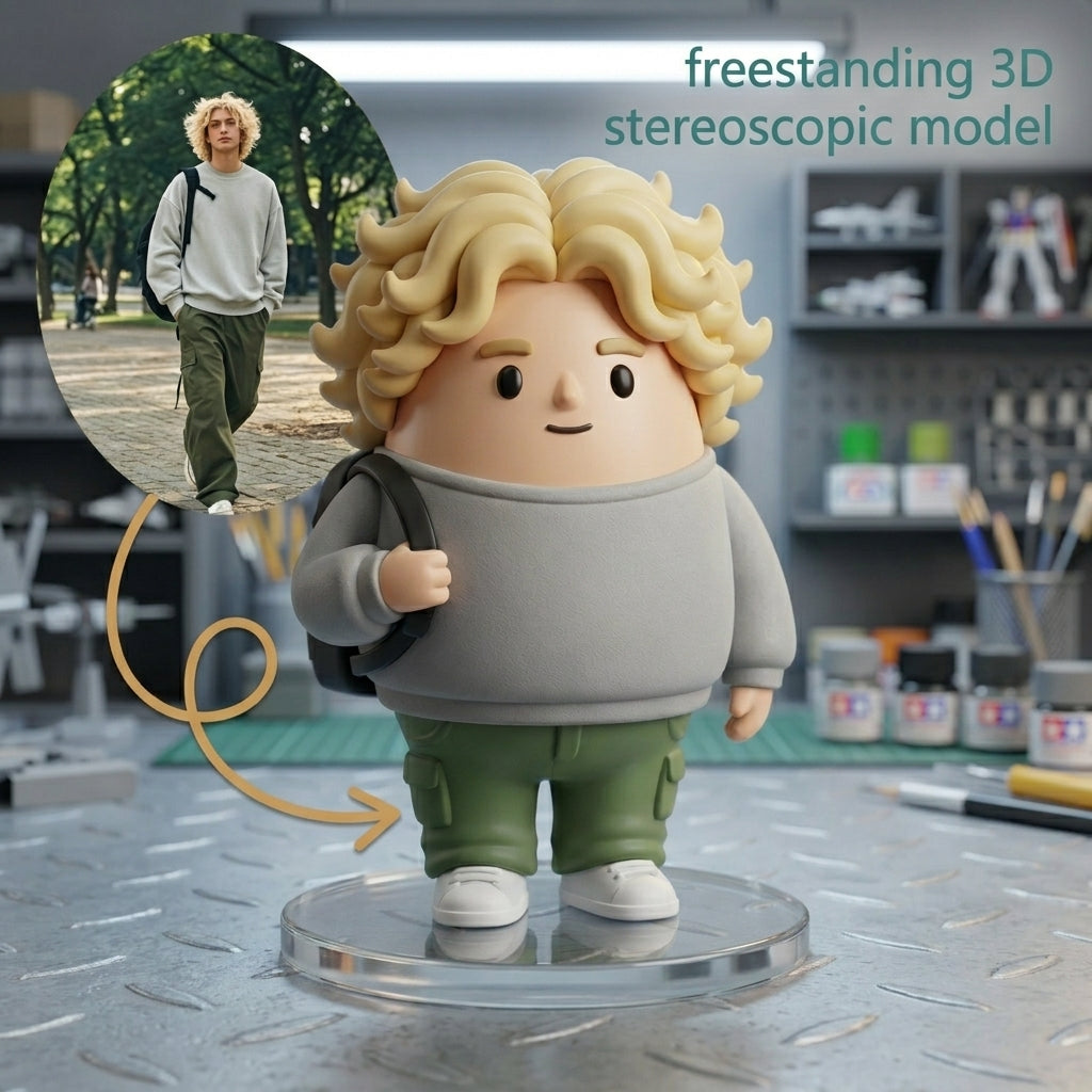 Custom-designed freestanding 3D stereoscopic model – Professional version | Chronofig