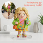 Custom-designed freestanding 3D stereoscopic model – Professional version
