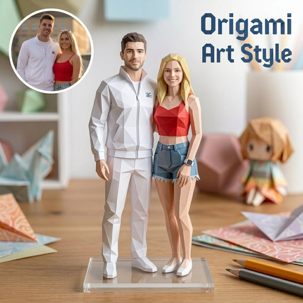 Chronofig Custom Origami Art Style 3D Character - Pro Version |Chronofig