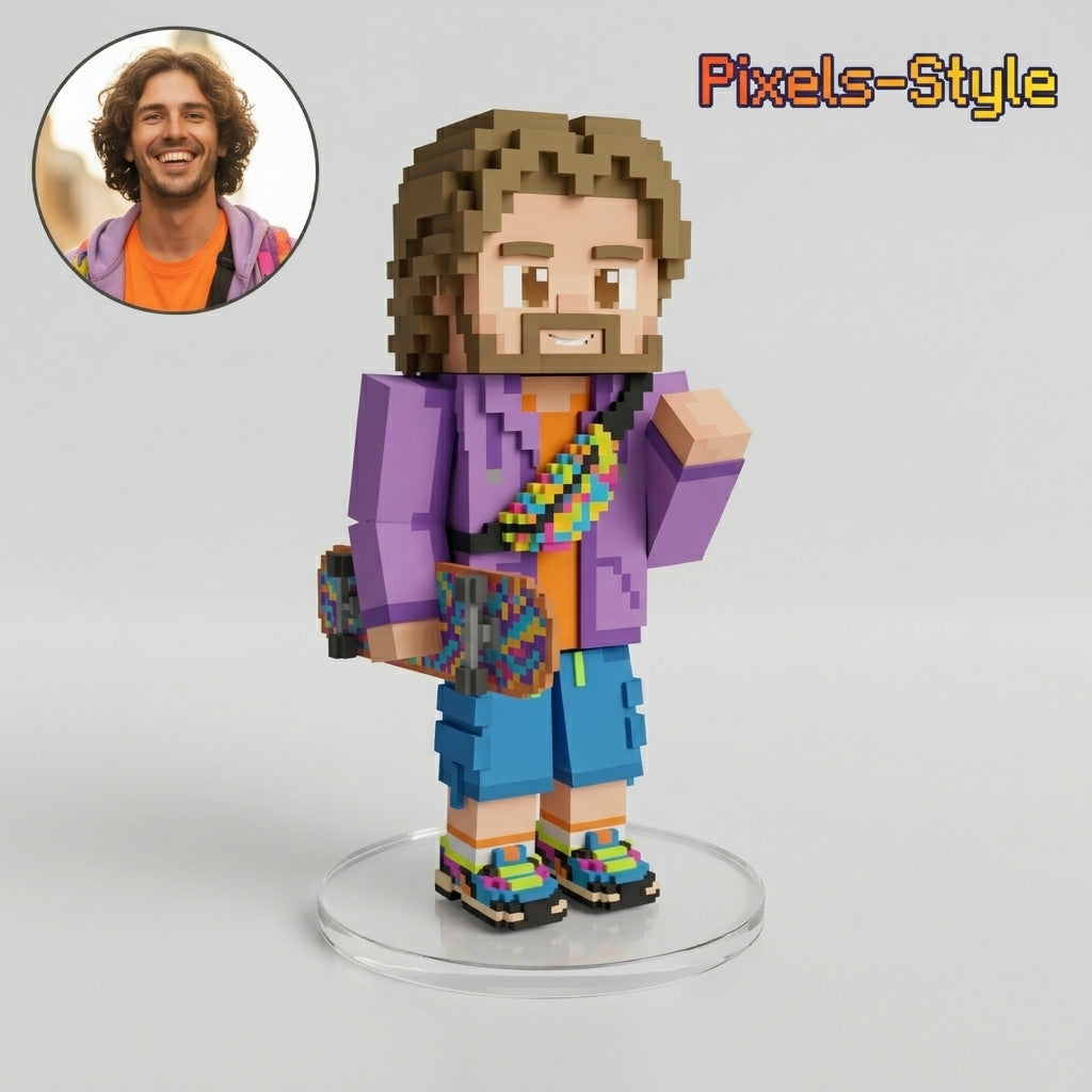 Chronofig Custom Pixels-Style 3D Figures – Pro Version