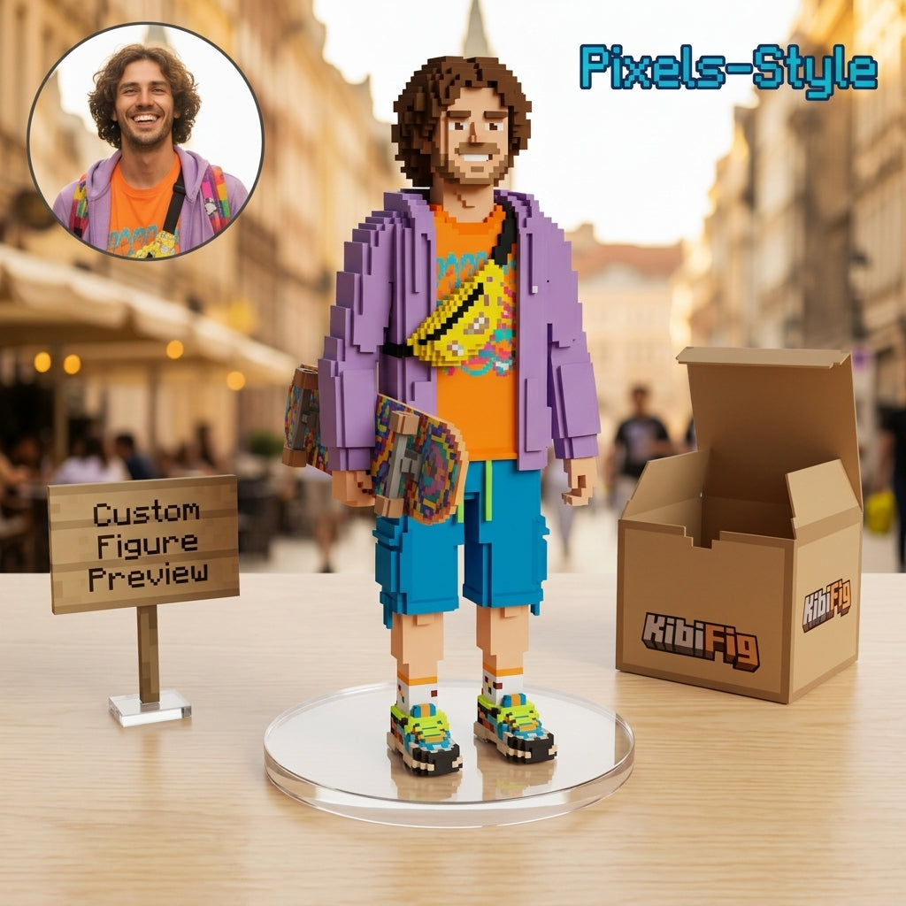 Chronofig Custom Pixels-Style 3D Figures – Pro Version | Chronofig