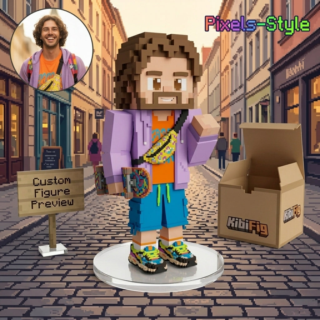 Chronofig Custom Pixels-Style 3D Figures – Pro Version