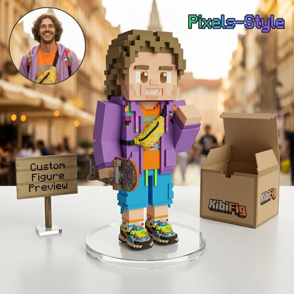 Chronofig Custom Pixels-Style 3D Figures – Pro Version